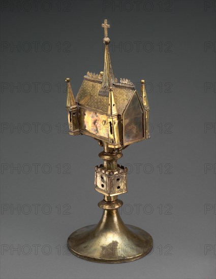 Reliquary Monstrance in the form of a Church, Brunswick, c. 1484. Creator: Unknown.