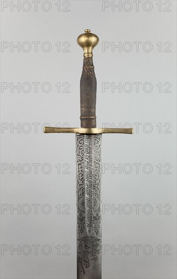 Sword of Justice, Solingen, late 17th century. Creator: Unknown.