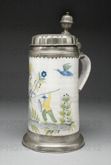 Tankard, Germany, c. 1720. Creator: Unknown.