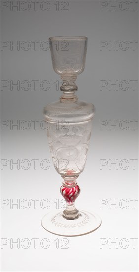 Double Goblet, Germany, 1701/13. Creator: Unknown.