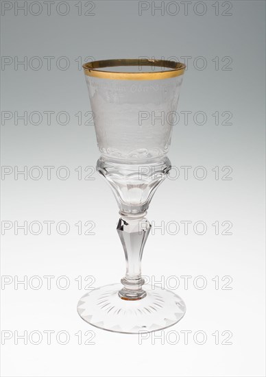Goblet, Germany, c. 1750. Creator: Unknown.