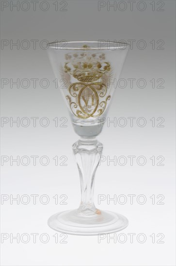 Wine Glass, Germany, c. 1730. Creator: Unknown.