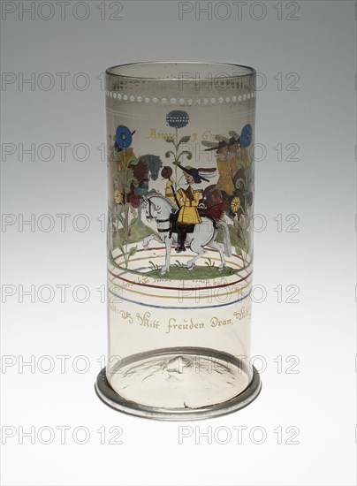 Beaker (Humpen), Germany, 1637. Creator: Unknown.