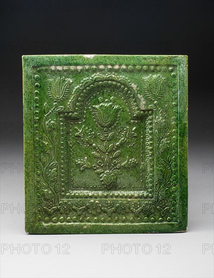 Stove Tile, Germany, c. 1600. Creator: Unknown.