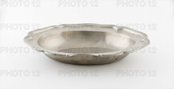Basin (possibly for use with lavabo), Germany, Mid 18th century. Creator: Unknown.