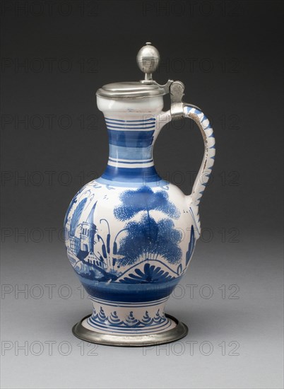 Wine Jug, Germany, c. 1700. Creator: Unknown.