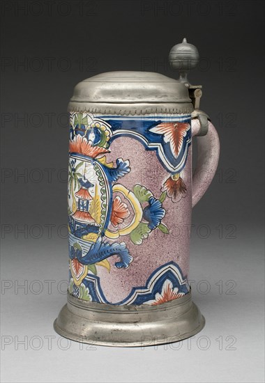 Tankard, Erfurt, 1730/50. Creator: Unknown.