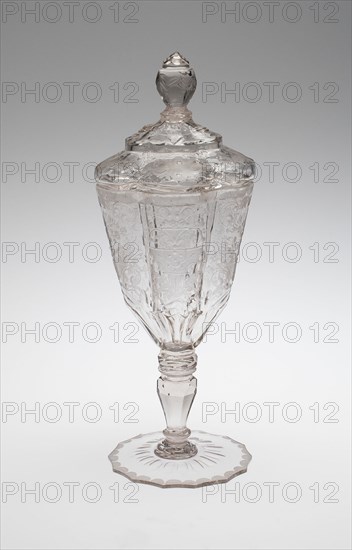 Covered Goblet, Riesengebirge, c. 1740. Creator: Unknown.