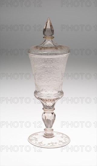 Goblet with Cover, Schleswig, c. 1725. Creator: Unknown.