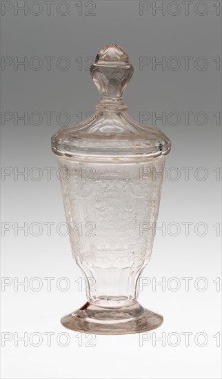 Goblet with Cover, Schleswig, c. 1730. Creator: Unknown.