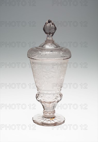 Goblet with Cover, Schleswig, c. 1730. Creator: Unknown.