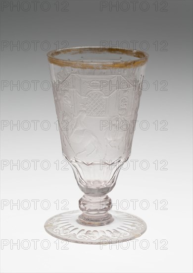 Wine Glass, Schleswig, c. 1740. Creator: Unknown.