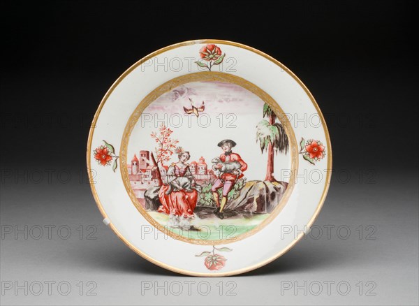 Plate, Meissen, c. 1740. Creator: Meissen Porcelain.