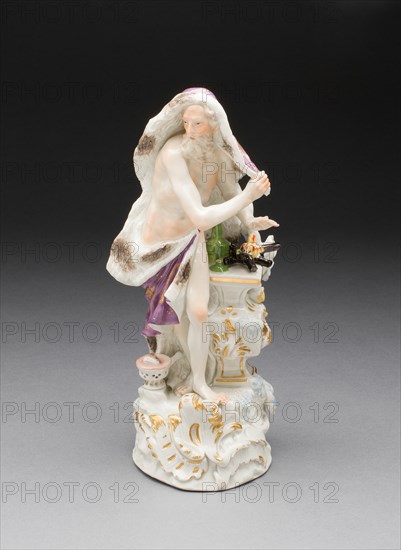 Winter, Meissen, c. 1755. Creator: Meissen Porcelain.