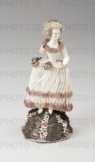 Lady, France, 1750/99. Creator: Verres de Nevers.