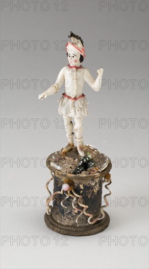 Man in a Pointed Cap, France, 1750/99. Creator: Verres de Nevers.