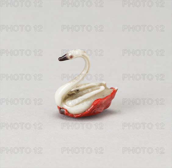 Swan, France, 18th century. Creator: Verres de Nevers.