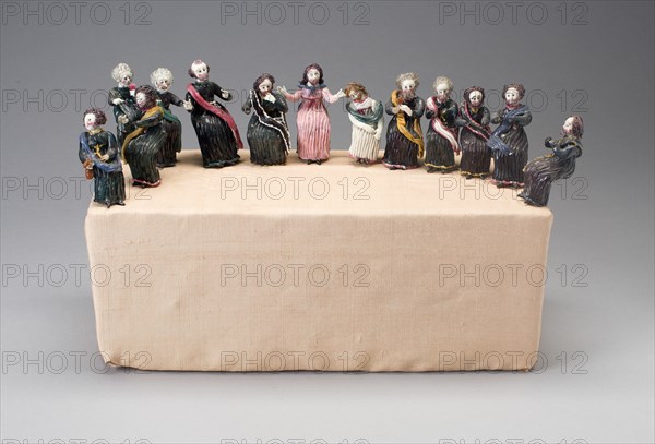 Judas from the Last Supper, France, 18th century. Creator: Verres de Nevers.