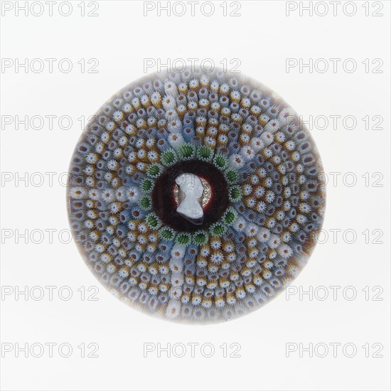 Paperweight, Saint-Louis, 19th century. Creator: Saint-Louis Glassworks.