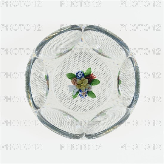Paperweight, Saint-Louis, c. 1848-55. Creator: Saint-Louis Glassworks.