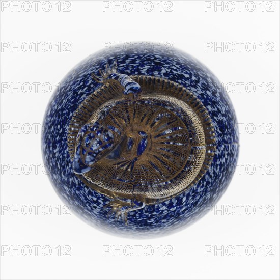 Paperweight, France, c. 1845-60. Creator: Saint-Louis Glassworks.