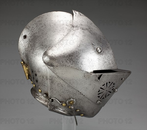 Close Helmet for the Tourney, Augsburg, c. 1580. Creator: Unknown.