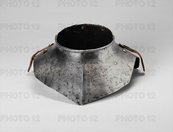 Gorget for Composite Boy's Armor for Foot Tournament at the Barriers, Augsburg, c. 1600. Creator: Unknown.
