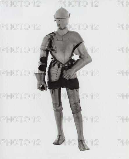 Elements of an Armor for the Joust in the Italian Fashion, Germany, c. 1570. Creator: Unknown.