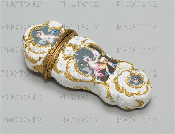 Nécessaire, England, c. 1770. Creator: Staffordshire Potteries.