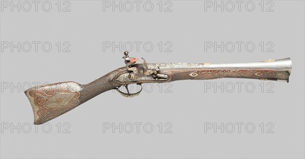 Flintlock Blunderbuss Carbine, Spain, 1500/25. Creator: Unknown.