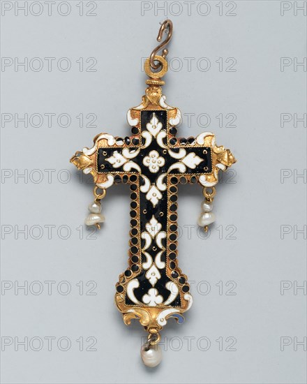 Pendant Cross, Spain, 17th century. Creator: Unknown.