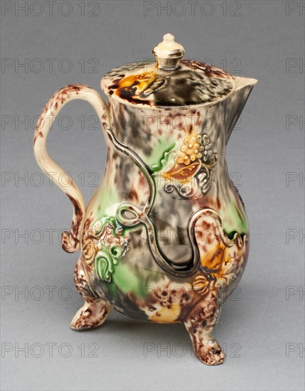 Milk Jug, Staffordshire, 1760/70. Creator: Staffordshire Potteries.