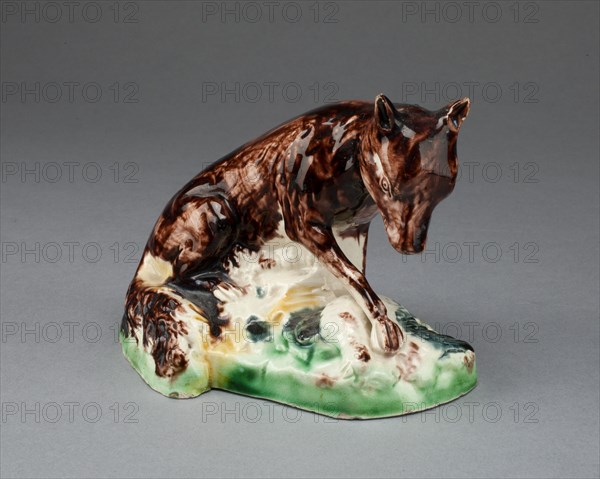 Fox, Staffordshire, c. 1780. Creator: Staffordshire Potteries.