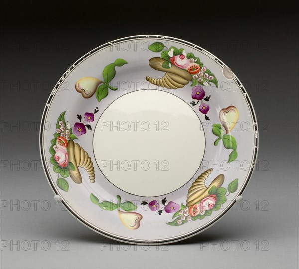 Plate, Burslem, c. 1840. Creator: Wedgwood.