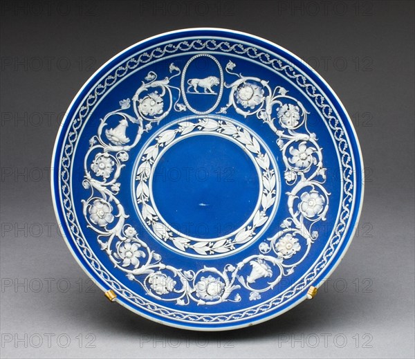 Plate, Burslem, c. 1780. Creator: Wedgwood.