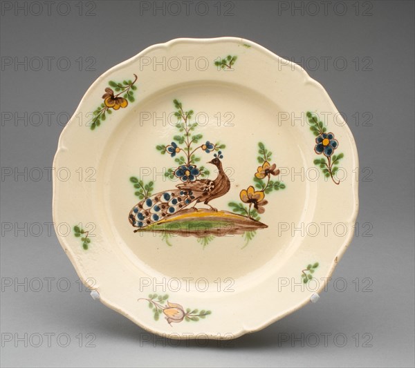 Plate, Burslem, c. 1770. Creator: Wedgwood.