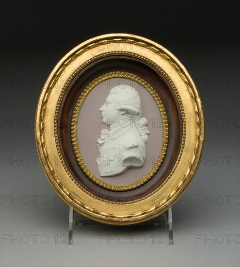 Plaque with Portrait of George Augustus Frederick, Burslem, c. 1790. Creator: Wedgwood.