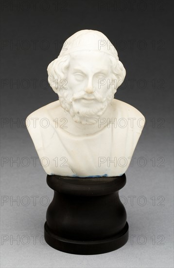 Bust of Homer, Burslem, c. 1790. Creator: Wedgwood.