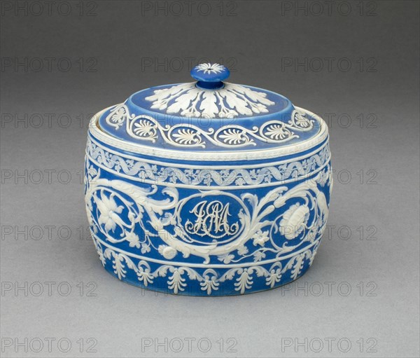 Sugar Bowl, Burslem, c. 1790. Creator: Wedgwood.