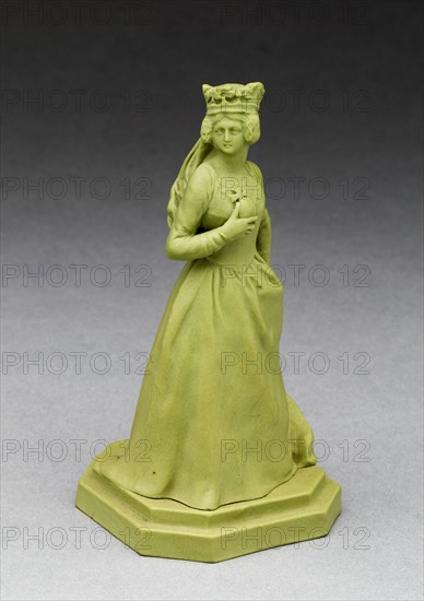 Chess Piece: Queen, Burslem, Late 18th century. Creator: Wedgwood.