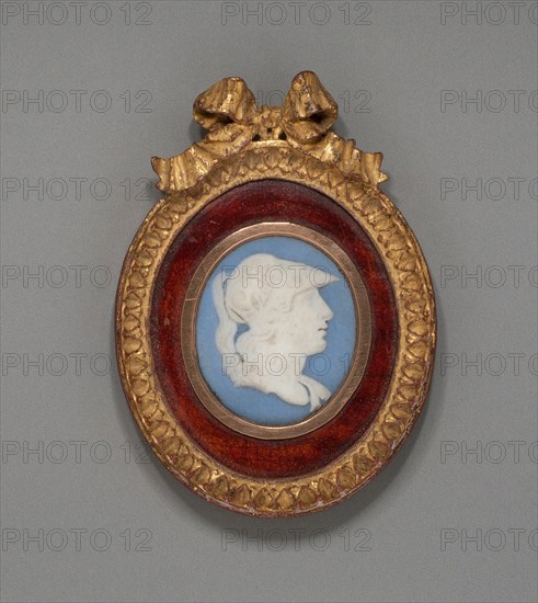 Cameo with Minerva, Burslem, Late 18th century. Creator: Wedgwood.