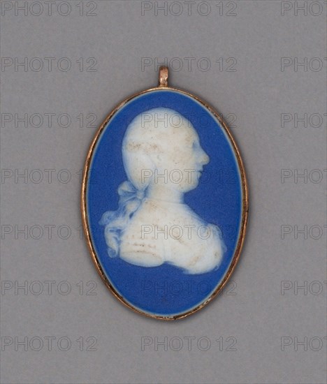 Cameo with Portrait of Prince Charles Edward Stuart, Burslem, Late 18th century. Creator: Wedgwood.