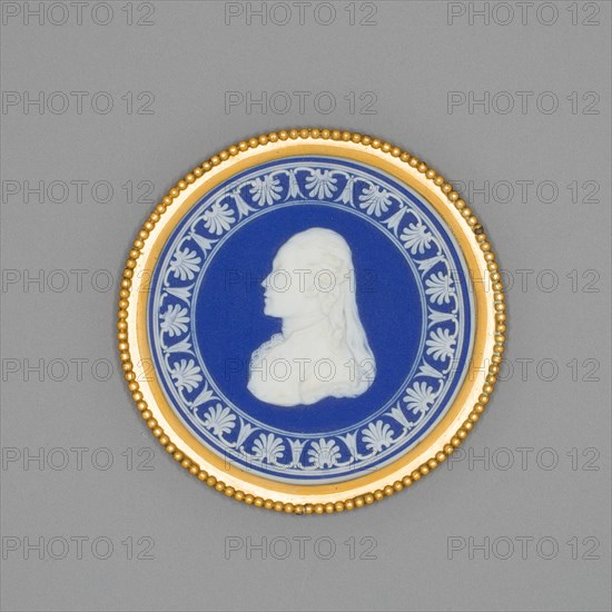 Medallion with Portrait of Charles Maurice de Talleyrand, Burslem, Late 18th century. Creator: Wedgwood.