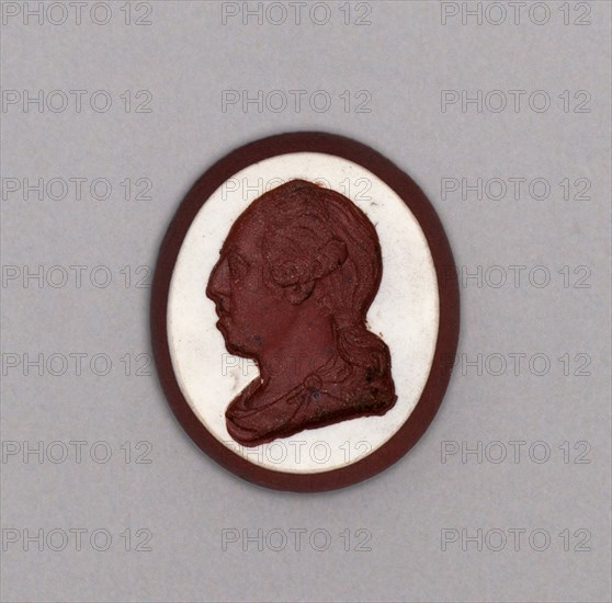 Cameo with Portrait of Duke of Gloucester, Burslem, Late 18th century. Creator: Wedgwood.