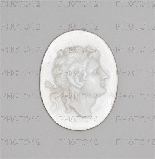 Cameo with Alexander the Great, Burslem, Late 18th century. Creator: Wedgwood.