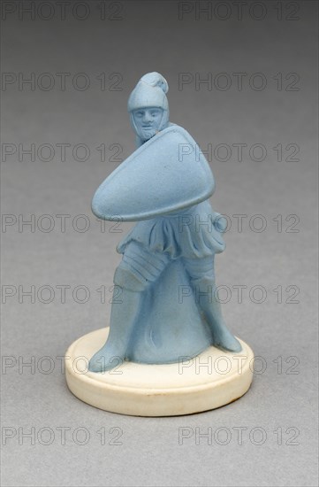 Chess Piece: Pawn, Burslem, 19th century. Creator: Wedgwood.