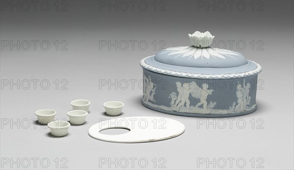 Paint Box, Burslem, 1785/90. Creator: Wedgwood.