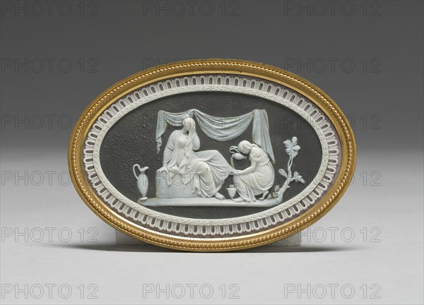 Friendship Consoling Affliction, Burslem, 1785/90. Creator: Wedgwood.