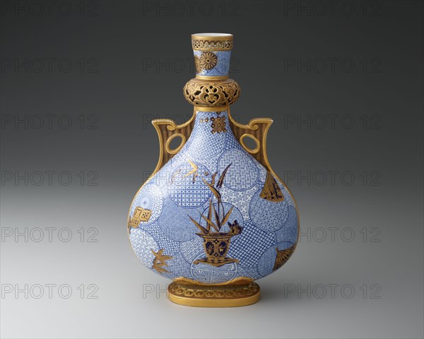 Bottle, Worcester, 1878. Creator: Royal Worcester.