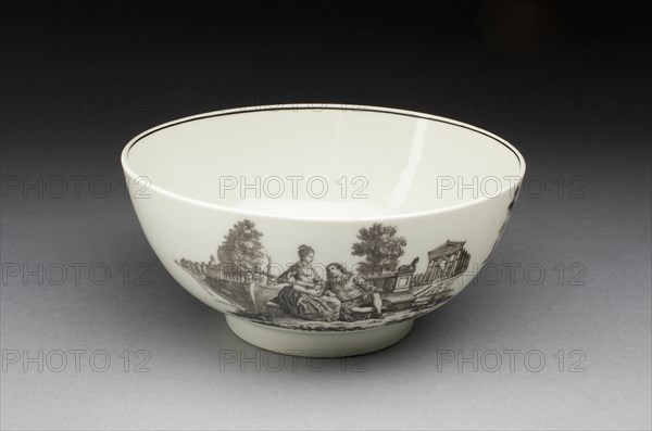 Bowl, Worcester, c. 1785. Creator: Royal Worcester.